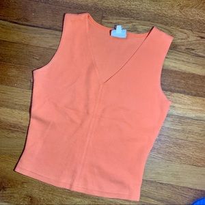 Vintage cropped tank top
